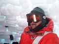 John in igloo